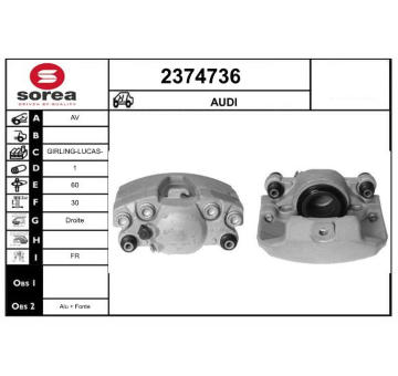Brzdový třmen EAI 2374736