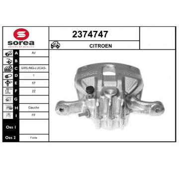 Brzdový třmen EAI 2374747