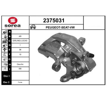Brzdový třmen EAI 2375031