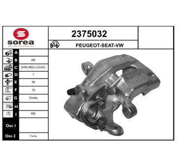 Brzdový třmen EAI 2375032