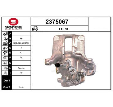 Brzdový třmen EAI 2375067