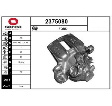 Brzdový třmen EAI 2375080