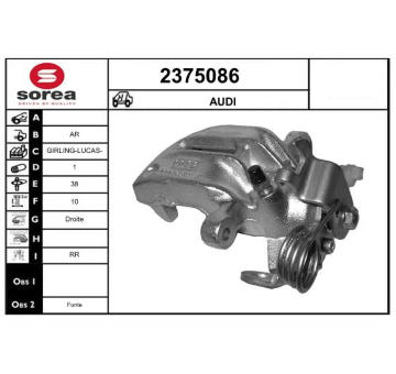 Brzdový třmen EAI 2375086