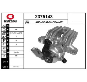 Brzdový třmen EAI 2375143