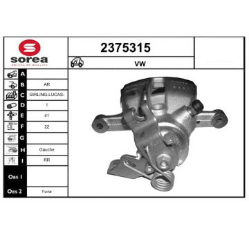 Brzdový třmen EAI 2375315