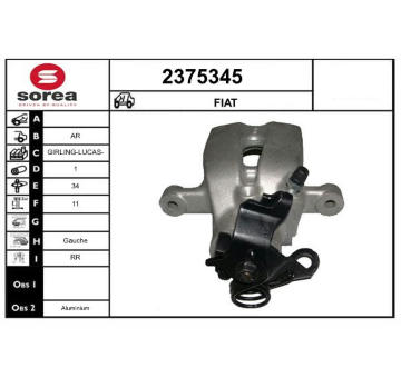 Brzdový třmen EAI 2375345