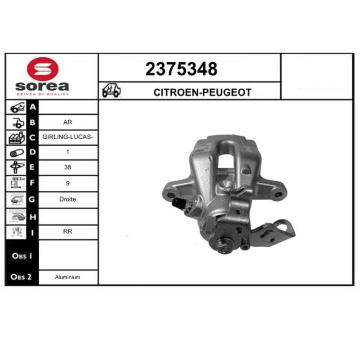 Brzdový třmen EAI 2375348