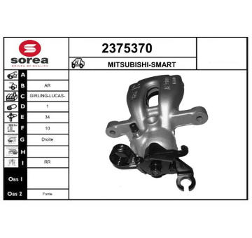 Brzdový třmen EAI 2375370
