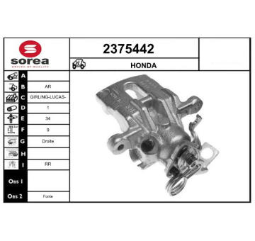 Brzdový třmen EAI 2375442