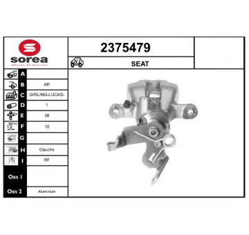Brzdový třmen EAI 2375479