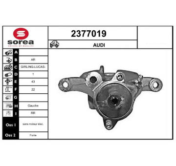 Brzdový třmen EAI 2377019