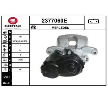 Brzdový třmen EAI 2377060E