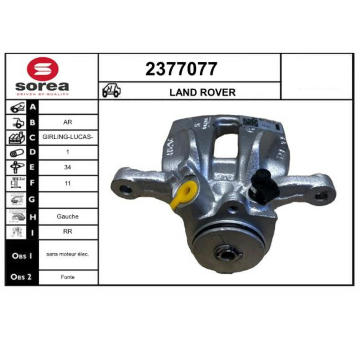 Brzdový třmen EAI 2377077