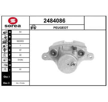 Brzdový třmen EAI 2484086