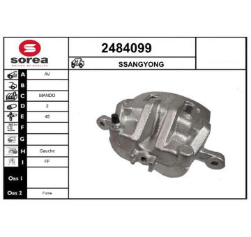 Brzdový třmen EAI 2484099
