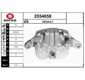 Brzdový třmen EAI 2554058