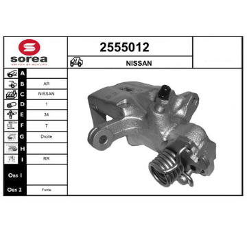 Brzdový třmen EAI 2555012
