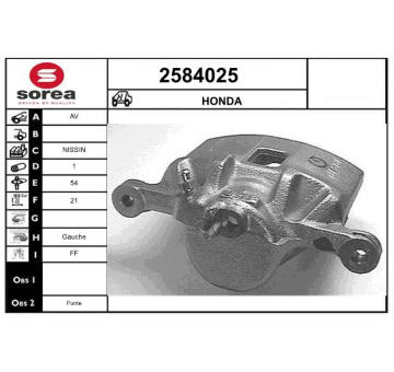 Brzdový třmen EAI 2584025