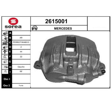 Brzdový třmen EAI 2615001