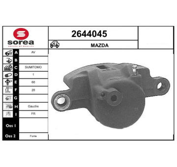 Brzdový třmen EAI 2644045