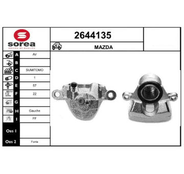 Brzdový třmen EAI 2644135