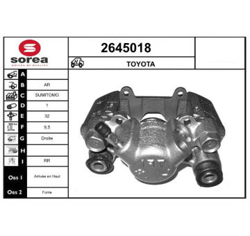 Brzdový třmen EAI 2645018