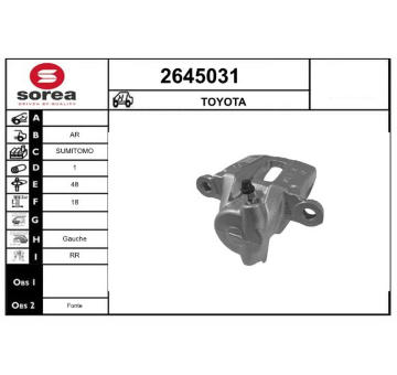 Brzdový třmen EAI 2645031