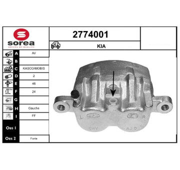 Brzdový třmen EAI 2774001