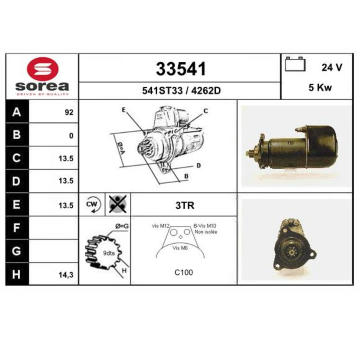 Startér EAI 33541