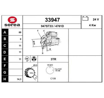 Startér EAI 33947