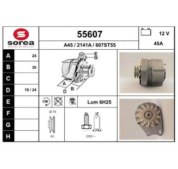 generátor EAI 55607