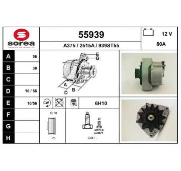 generátor EAI 55939