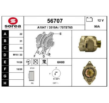 generátor EAI 56707