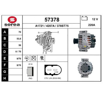 generátor EAI 57378