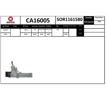 Řídicí mechanismus EAI CA16005