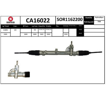 Řídicí mechanismus EAI CA16022