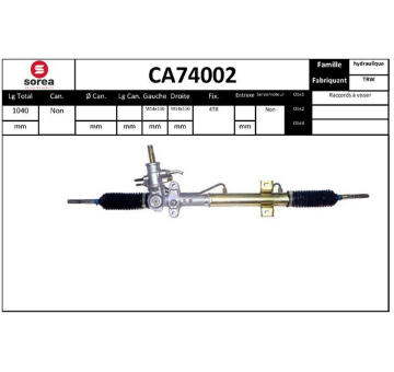 Řídicí mechanismus EAI CA74002