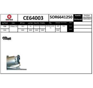 Řídicí mechanismus EAI CE64003