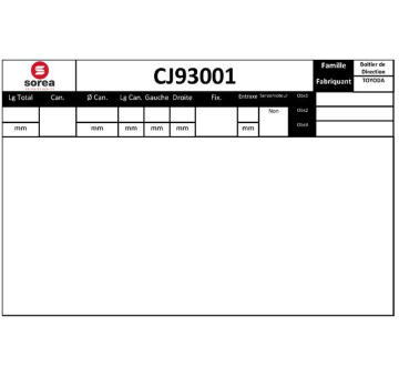 Řídicí mechanismus EAI CJ93001