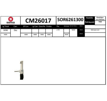 Řídicí mechanismus EAI CM26017