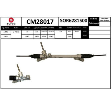 Řídicí mechanismus EAI CM28017