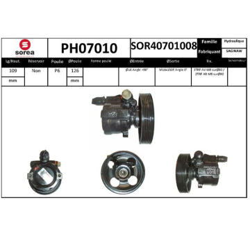 Hydraulické čerpadlo, řízení EAI PH07010