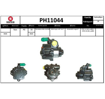 Hydraulické čerpadlo, řízení EAI PH11044