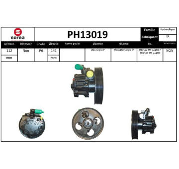 Hydraulické čerpadlo, řízení EAI PH13019