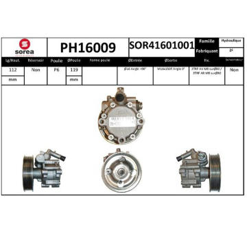 Hydraulické čerpadlo, řízení EAI PH16009