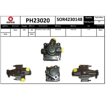 Hydraulické čerpadlo, řízení EAI PH23020