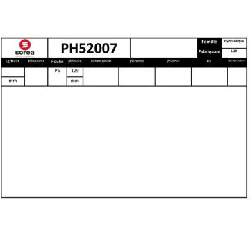 Hydraulické čerpadlo, řízení EAI PH52007