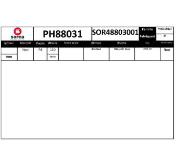 Hydraulické čerpadlo, řízení EAI PH88031