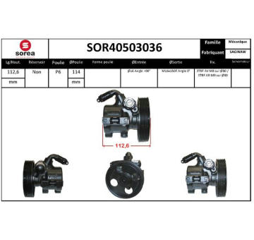 Hydraulické čerpadlo, řízení EAI SOR40503036