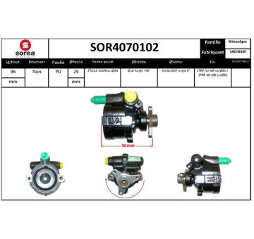 Hydraulické čerpadlo, řízení EAI SOR4070102